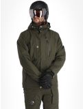 Vignette 1080, Jerry-T veste de ski hommes Olive vert 