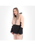 Vignette 2117, Gardet veste de ski femmes dusty rose 