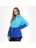 Vignette 4F, H4Z20-KUDN002 veste de ski femmes turqouise bleu 