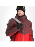 Vignette 4F, Kumn011 veste de ski hommes burgundy violet 