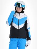 Vignette 4F, Technical Jacket  F338 veste de ski femmes Turquoise blanc, noir, turquoise 