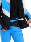 Vignette 4F, Technical Jacket  F338 veste de ski femmes Turquoise blanc, noir, turquoise 