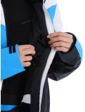 Vignette 4F, Technical Jacket  F338 veste de ski femmes Turquoise blanc, noir, turquoise 