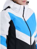 Vignette 4F, Technical Jacket  F338 veste de ski femmes Turquoise blanc, noir, turquoise 