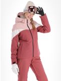 Vignette 4F, Technical Jacket  F344 veste de ski femmes Dark Pink beige, rose 