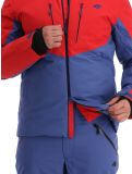 Vignette 4F, Technical Jacket  M284 veste de ski hommes Dark Red bleu, rouge 