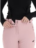 Vignette 4F, Trousers Fnk  F419 pantalon de ski femmes Light Pink rose 