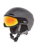 Vignette Alpina, Alto QV casque de ski avec visière unisexe Gunmetal Matt argent 