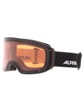 Vignette Alpina, Arris Q lunettes de ski unisexe Black Matt noir 