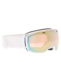 Vignette Alpina, Estetica Qv lunettes de ski unisexe White Gloss blanc 