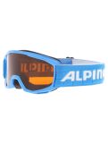 Vignette Alpina, Piney lunettes de ski enfants Blue Matt bleu 