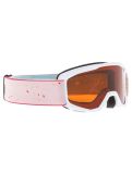 Vignette Alpina, Piney lunettes de ski enfants White Flower Matt blanc 