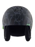 Vignette Alpina, Pizi casque de ski enfants Black Green Camo Matt vert 