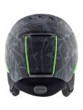 Vignette Alpina, Pizi casque de ski enfants Black Green Camo Matt vert 