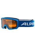 Vignette Alpina, Scarabeo Jr. lunettes de ski enfants Light Blue Matt bleu 