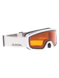 Vignette Alpina, Scarabeo Jr. lunettes de ski enfants White Matt blanc 