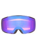 Vignette Alpina, Taos Q-Lite lunettes de ski unisexe Black Smoke Blue Matt bleu 