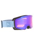 Vignette Alpina, Taos Q-Lite lunettes de ski unisexe Black Smoke Blue Matt bleu 