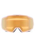 Vignette Alpina, Taos Q lunettes de ski unisexe White Gold Matt blanc, Or 