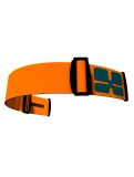 Vignette Aphex, Strap lunettes de ski unisexe Burned Orange - Logo Petrol bleu, orange 