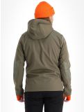 Vignette Aulp, Nevim veste de ski softshell hommes Kaki vert 