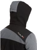 Vignette Aulp, Nobel veste de ski softshell hommes Grey gris, noir 