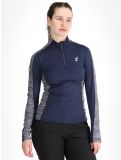 Vignette Aulp, Sosso pull de ski femmes Navy bleu 