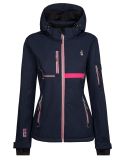 Vignette Aulp, Vespa veste de ski softshell femmes Navy bleu 