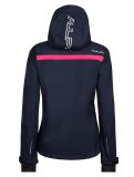 Vignette Aulp, Vespa veste de ski softshell femmes Navy bleu 