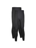 Vignette Avento, Thermal Pants 2-pack pantalon thermique 2-pack hommes Black noir 