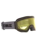 Vignette Bliz, Flow lunettes de ski unisexe Matte Black - Brown w Gold Multi noir 