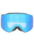 Vignette Bliz, Flow lunettes de ski unisexe Matte Blue - Brown w Blue Multi bleu 