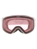 Vignette Bliz, Flow lunettes de ski unisexe Matte Light Grey - Brown w Red Multi gris 