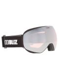 Vignette Bliz, Floz lunettes de ski unisexe Matte Black - Pink w Silver Mirror noir 