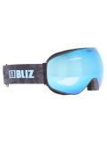 Vignette Bliz, Floz lunettes de ski unisexe Matte Grey - Smoke with Ice Blue Multi gris 