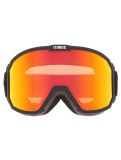 Vignette Bliz, Rave lunettes de ski unisexe Matte Black - Brown w Red Multi noir 