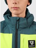 Vignette Brunotti, Aratiny veste de ski enfants Fuel Green vert 