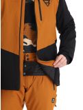 Vignette Brunotti, Kense veste de ski hommes Tabacco brun, noir 