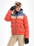 Vignette Brunotti, Niagona veste de ski femmes Burnt Sienna beige, bleu, rouge 