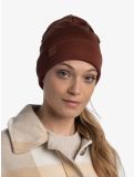 Vignette Buff, Merino Heavyweight Beanie bonnet unisexe Solid Sienna brun 