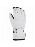 Vignette Cairn, Abyss 2 W C-Tex gants de ski femmes zigzag blanc 