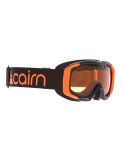 Vignette Cairn, Booster Photochromic lunettes de ski enfants Mat Black Neon Orange noir, orange 