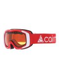 Vignette Cairn, Booster Photochromic lunettes de ski enfants Mat Red Mat White blanc, rouge 