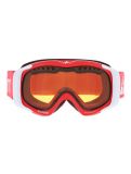 Vignette Cairn, Booster Photochromic lunettes de ski enfants Mat Red Mat White blanc, rouge 