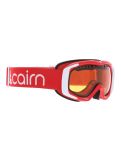 Vignette Cairn, Booster Photochromic lunettes de ski enfants Mat Red Mat White blanc, rouge 