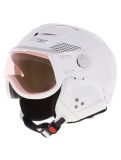 Vignette Cairn, Helios Evolight NXT casque de ski avec visière unisexe Mat White blanc 