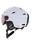 Vignette Cairn, Impulse Visor casque de ski avec visière unisexe Mat White blanc 