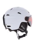 Vignette Cairn, Impulse Visor casque de ski avec visière unisexe Mat White blanc 