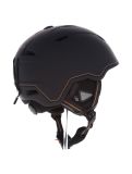 Vignette Cairn, Infiniti casque de ski unisexe Mat Black Gold noir, Or 