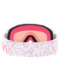 Vignette Cairn, Mate lunettes de ski enfants Mat White Spray blanc, rose 